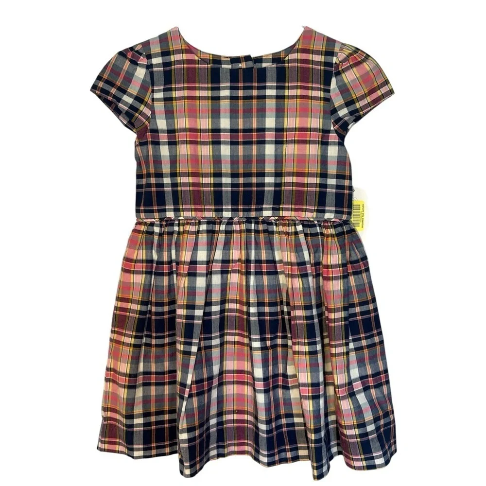 Ralph Lauren Pink and Blue Plaid Kids Dress